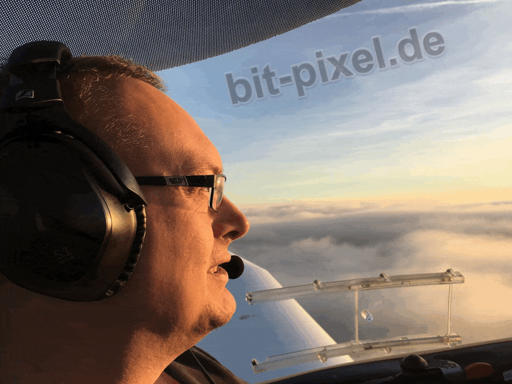 Abendentspannung in der Aquila A210